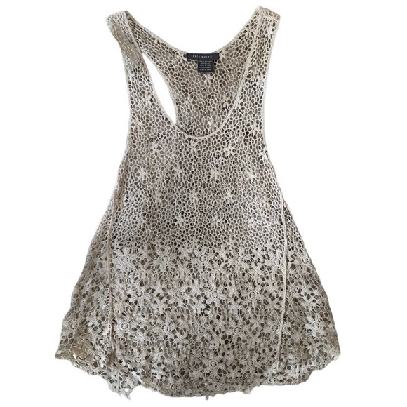 Suzy Shier Crochet Tank - Picture 1 of 10